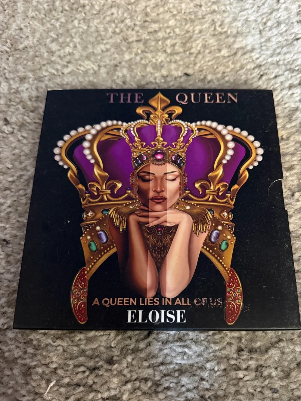 Eloise 'The Queen' Purple & Gold Makeup Palette
